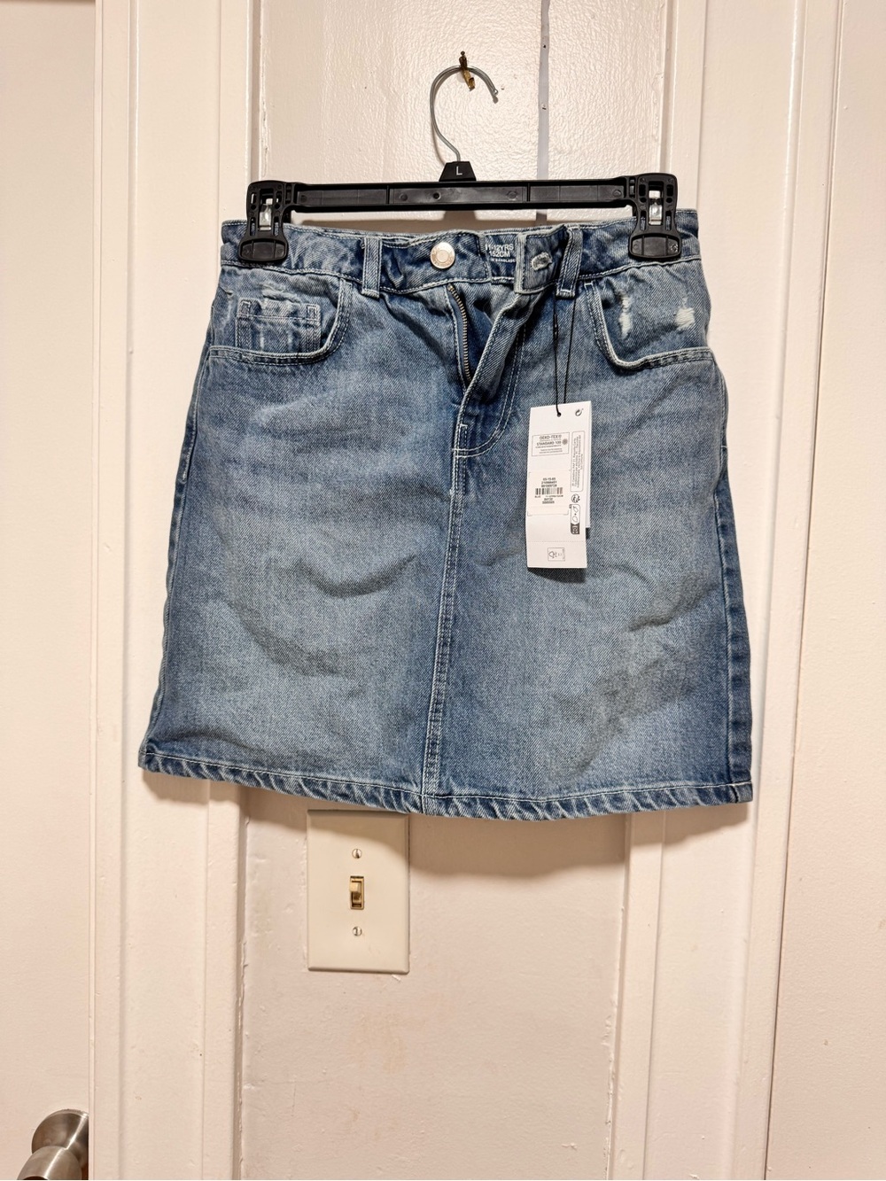 NWT Primark Girls Denim Skirt - Size 11-12 Yrs (152cm) - Picture 3 of 6